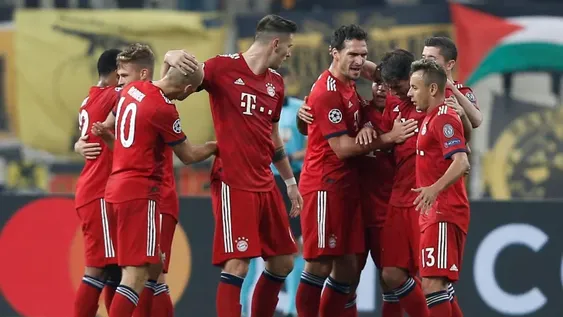 Bayern Munich derrotó como visitante al AEK Atenas y sigue como líder