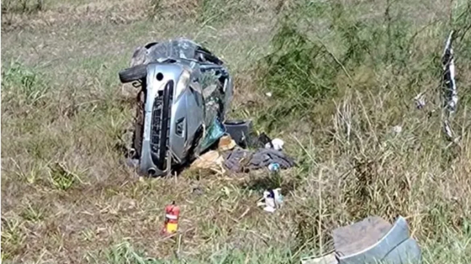 Tragedia vial: murió una beba que viajaba con sus padres