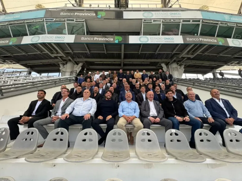 Cumbre. En La Plata, la AFA realizó su reunión de Comité Ejecutivo y Andrés Alderete representó a San Juan.