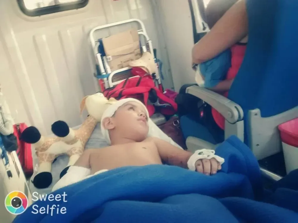 Hermanitos Olivera, en San Juan para seguir con su recuperación