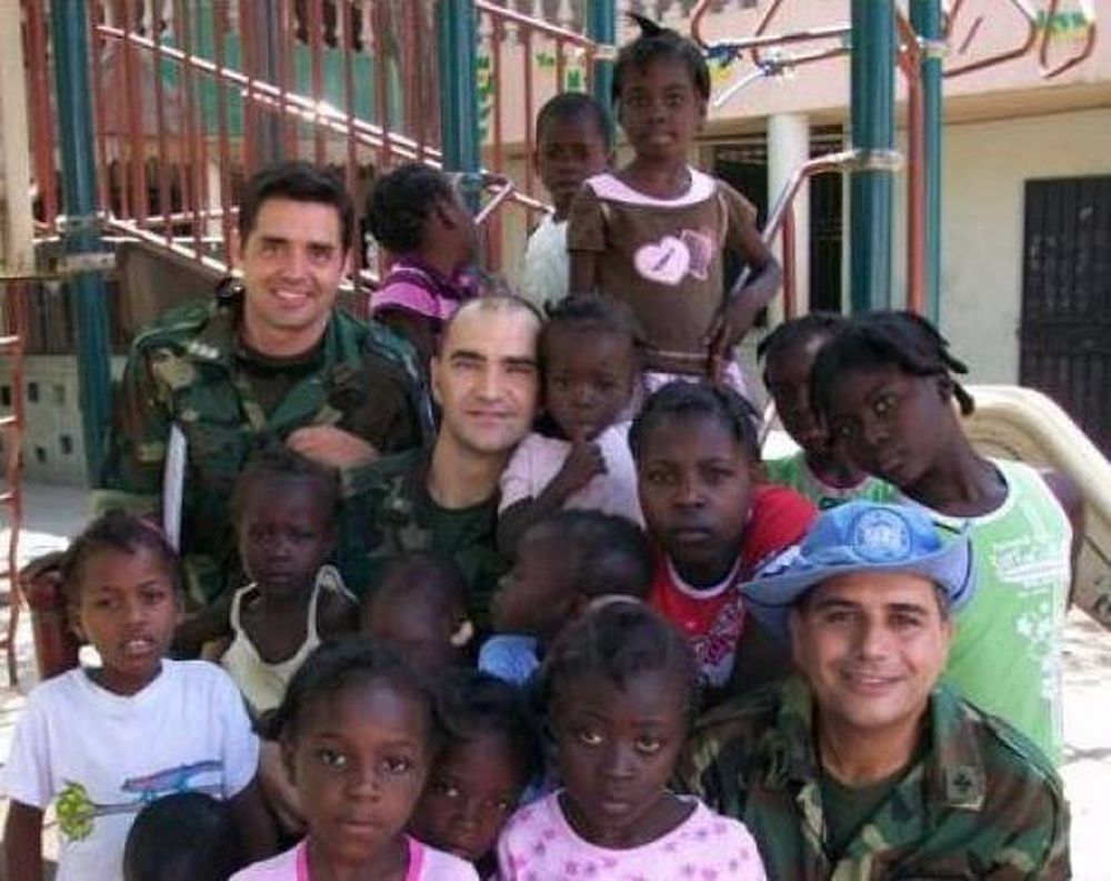 El Casco Azul que trabajó 6 meses en Haití