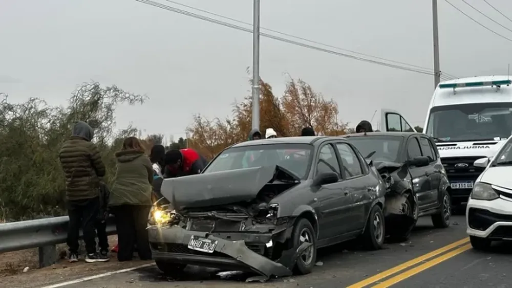 Nieve e imprudencia en las rutas de la provincia