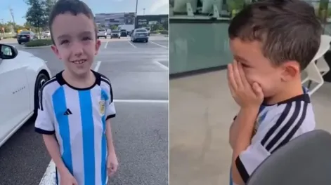 “Me pincho como Messi”: la historia del video viral del chico que conmovió al rosarino