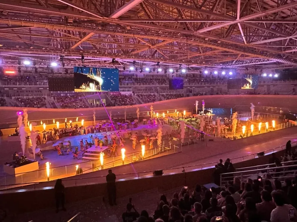 [GALERIA DE FOTOS] Las postales del show “San Juan, mi tierra querida” en el Velódromo de Pocito