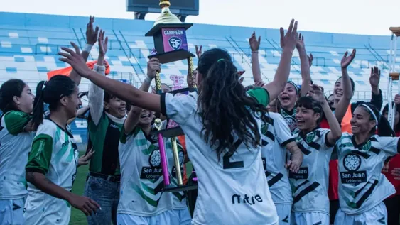 San Martín, campeón femenino