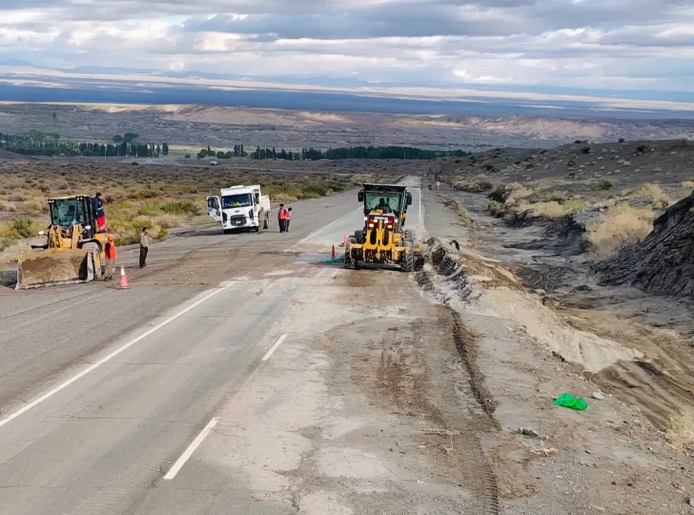 Vialidad Nacional realizó trabajos en rutas. (Archivo)