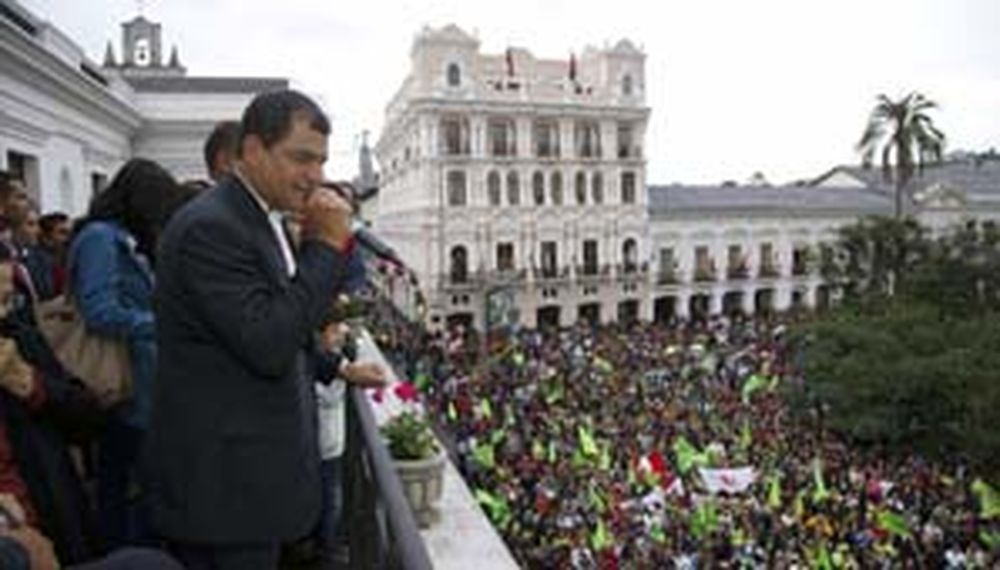 Rafael Correa festeja: “A esta revolución no la para nadie”