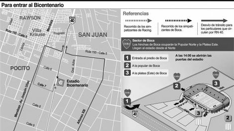 Copa Argentina: desvíos en Ruta 40 por operativo policial