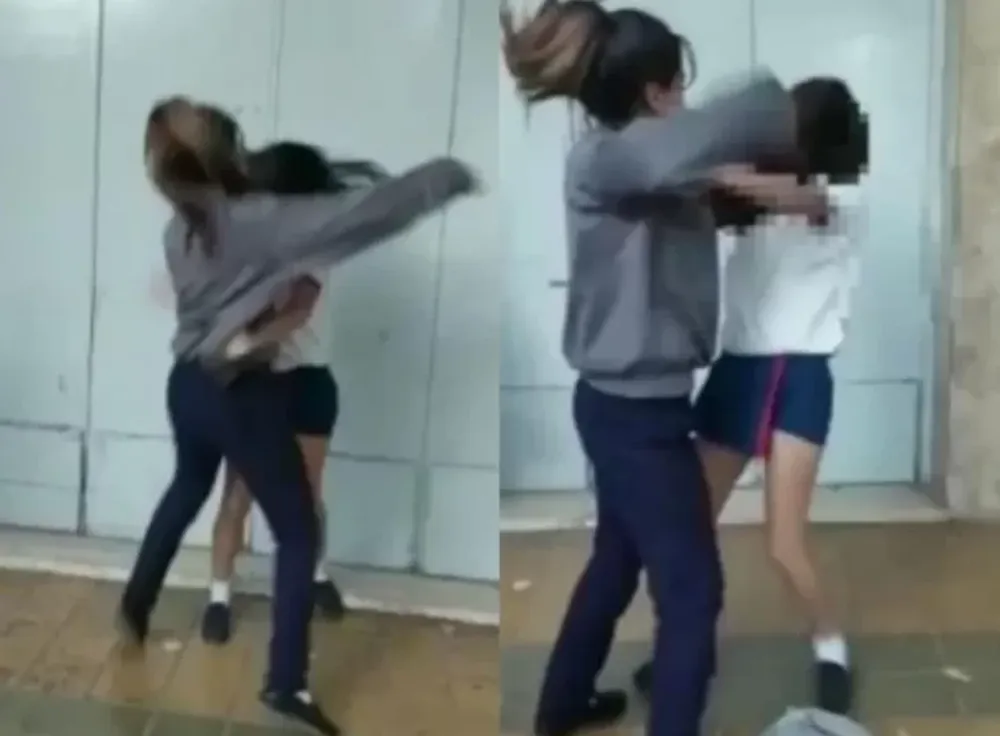 Habló el padre de una chica del video de la pelea: “Hice la denuncia, mi hija es la víctima”