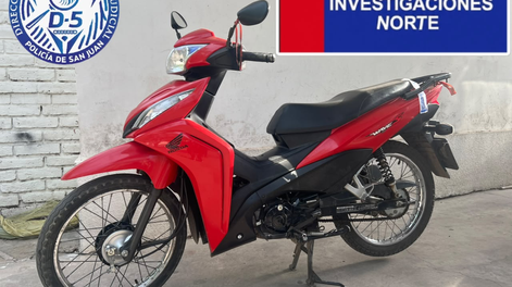 dos procedimientos policiales terminaron con motos secuestradas en chimbas y pocito