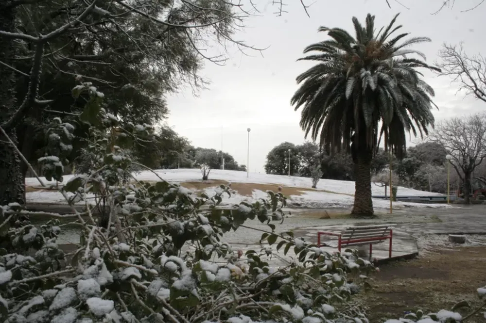 Ola polar en San Juan: sigue firme el pronóstico de nevadas para este domingo