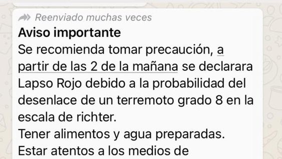 Desmienten un mensaje viral del INPRES