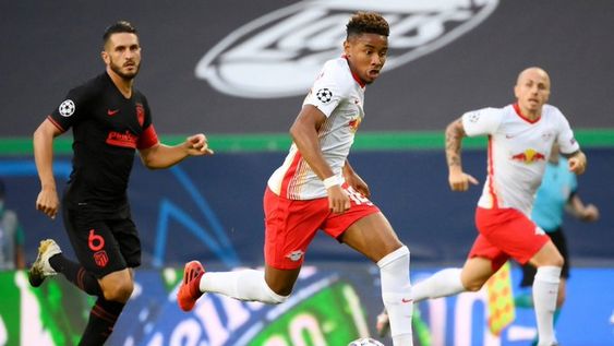 El Leipzig sorprendió y eliminó al Atlético Madrid de Simeone