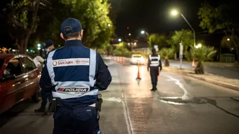 Operativo policial. Imagen ilustrativa.-