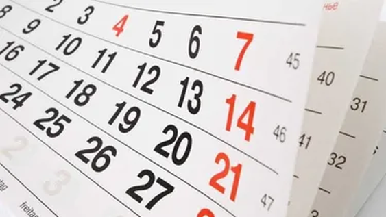 Calendario.-