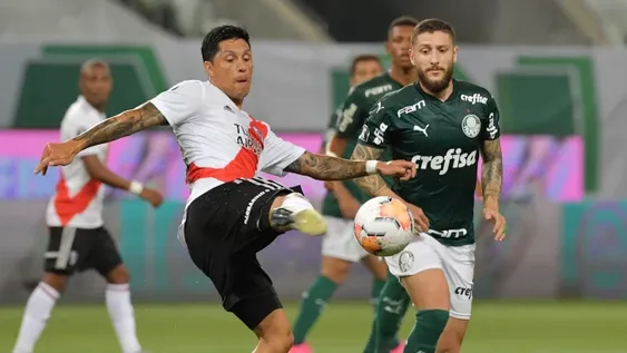 Enzo Pérez y una chicana al VAR: “River se va con la conciencia tranquila, no sé ellos”