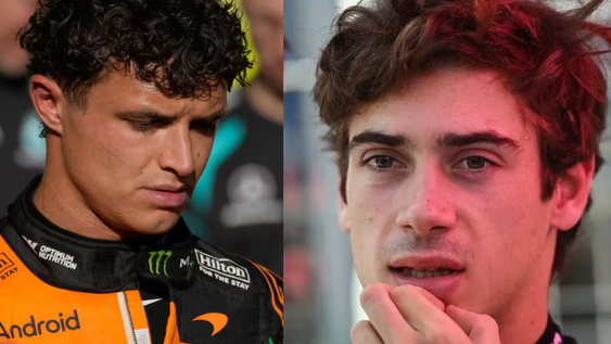 Lando Norris y Franco Colapinto.