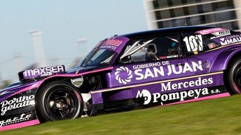 Por un accidente, Tobías Martínez tuvo que abandonar en la final del TC Pista