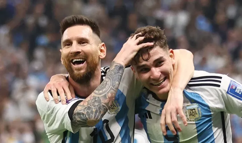 Reviví el grito de Messi y el doblete de Julián Álvarez ante Croacia