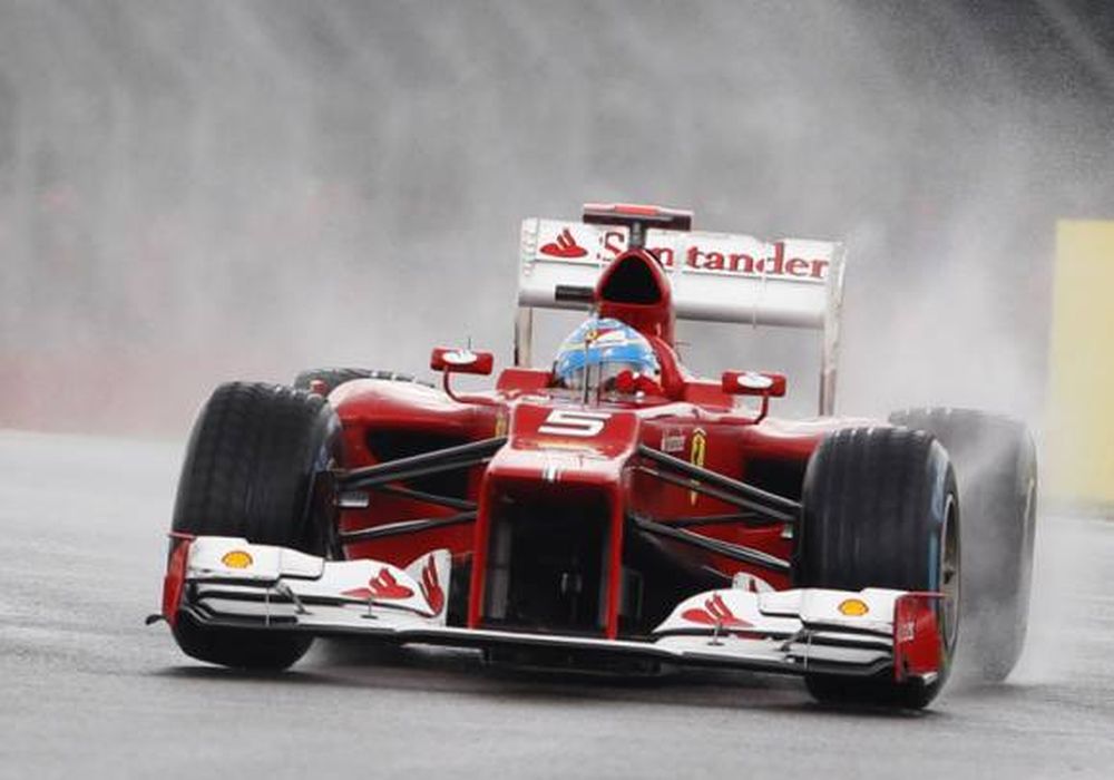 Alonso fue como  un pez en el agua