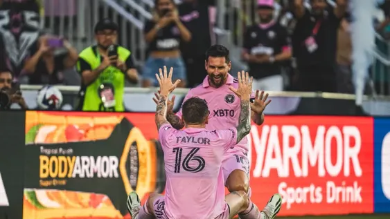 Show de Messi: dos goles y una asistencia para el 4-0 de Inter Miami ante Atlanta United