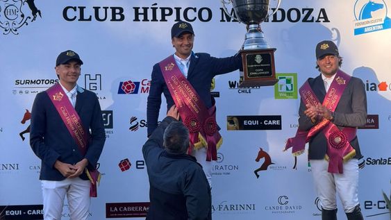 Destacados. Los jinetes de San Juan se lucieron en el Vendimia 2026 del Hipico de Mendoza.