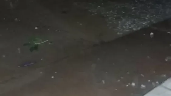 Fotos y videos de la impresionante granizada