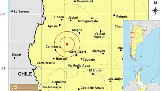 Un temblor de 3,5 grados sacudió el suelo sanjuanino