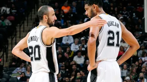 Tim Duncan le dará el ingreso a Emanuel Ginóbili al ‘Hall de la Fama’ de la NBA