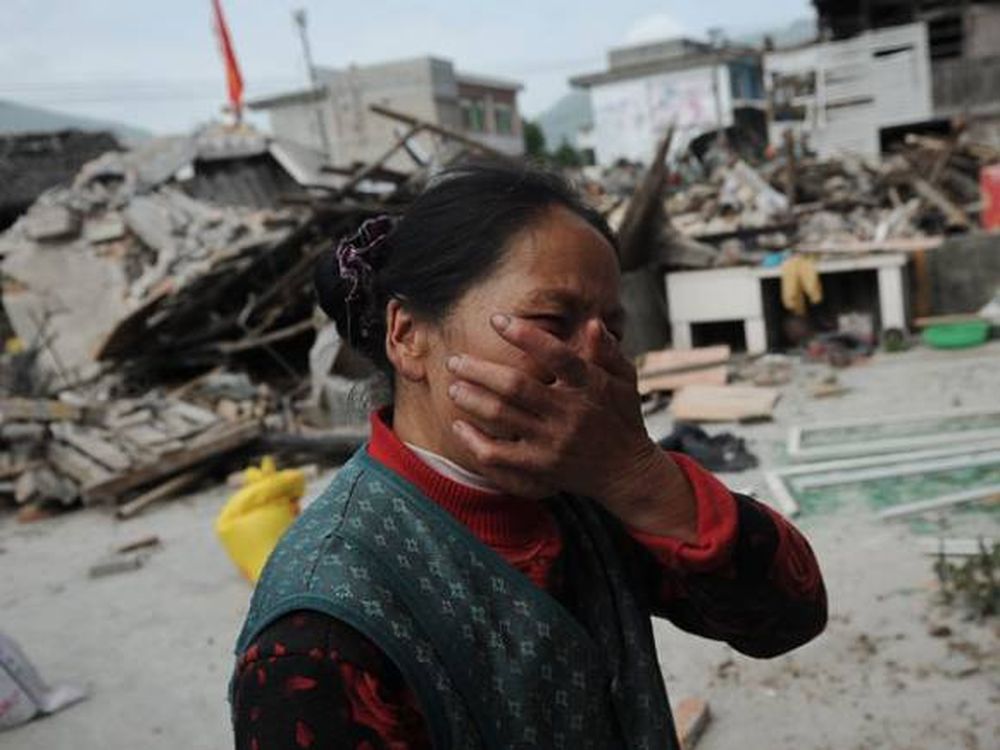 China: un sismo  con 152 muertos