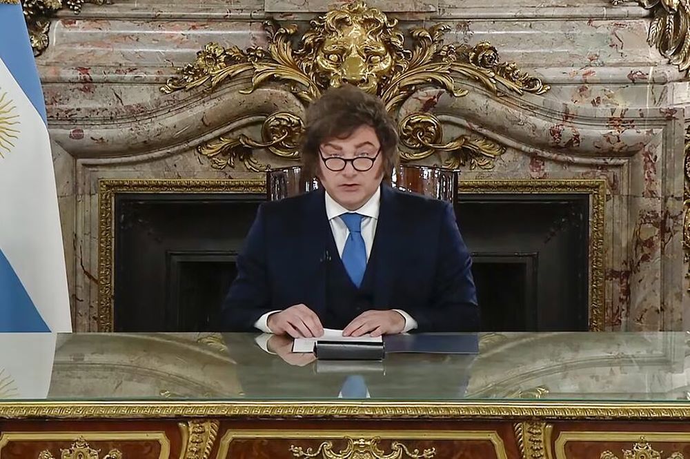Javier Milei protagonizó una nueva cadena nacional.