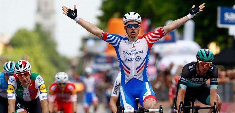 El francés Arnaud Démare se impuso en la décima etapa del Giro de Italia