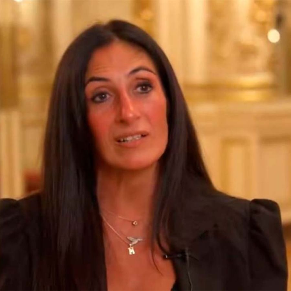 Miriam Fernández, hija de Carlos Poblete.