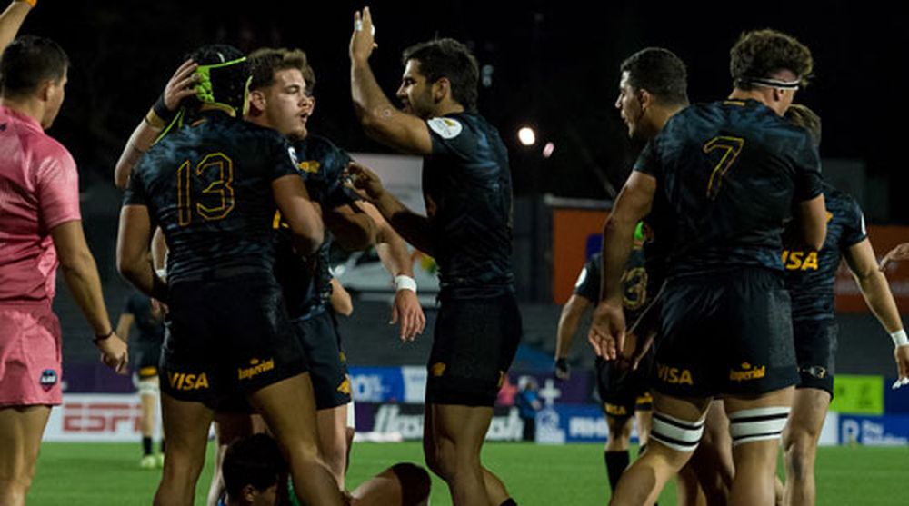 Juan Pablo Castro colaboró con un try en la aplastante victoria de Jaguares XV