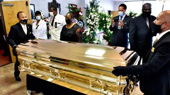 Miles de personas en el último adiós a George Floyd en Estados Unidos