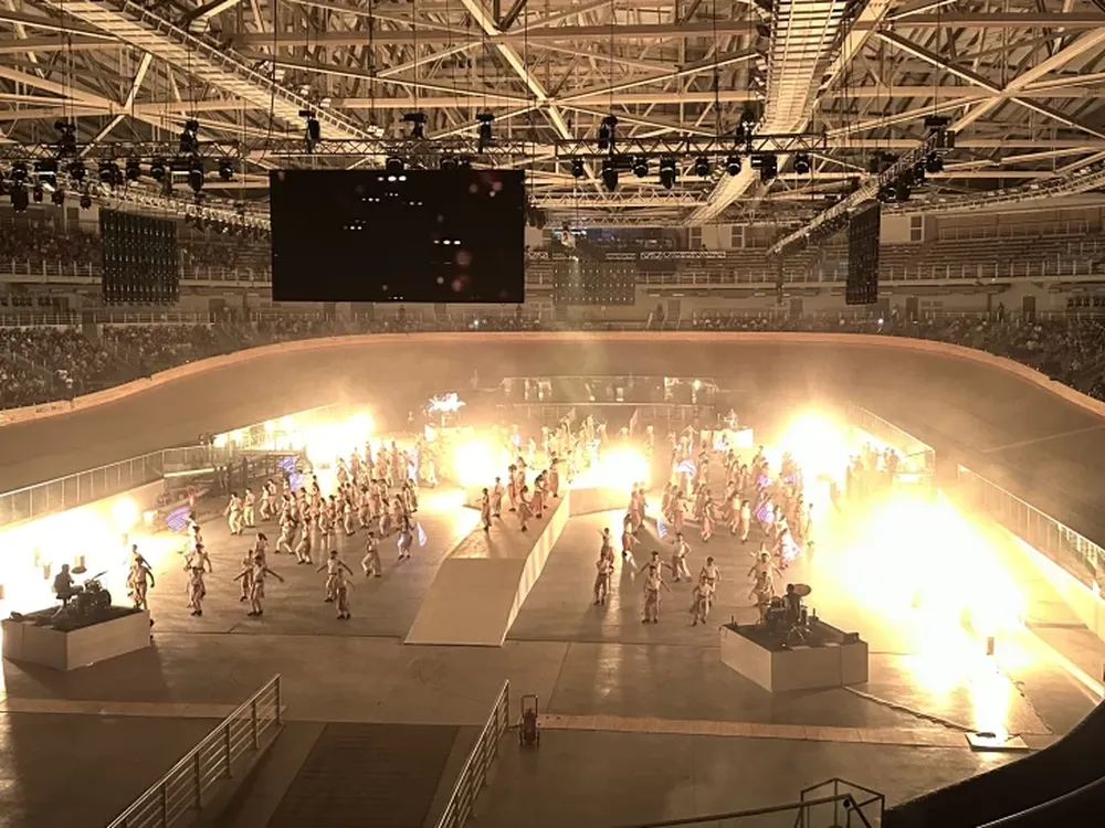 Boom de emociones e impresionante despliegue en el espectáculo central para homenajear a nuestra tierra querida