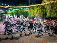 Anoche arrancó el Carnaval de la Familia, en San Martín, ante un público multitudinario. Anoche arrancó el Carnaval de la Familia, en San Martín, ante un público multitudinario.