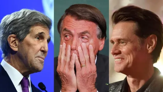 Bolsonaro confundió a John Kerry con el actor Jim Carrey y en las redes no lo perdonaron