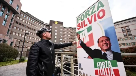 Internado, Berlusconi habló de su lucha contra la leucemia: “Es duro, pero voy a superarlo”
