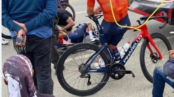 Grave accidente de Bernal