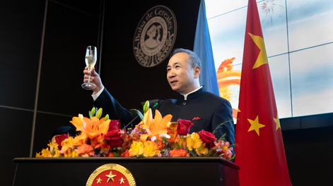 Wang Wei, embajador de China en Argentina.&nbsp;