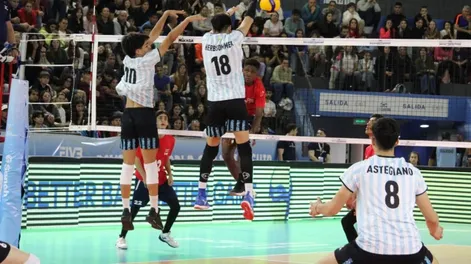 Fiesta en el Cantoni: Argentina barrió a Costa Rica en el debut