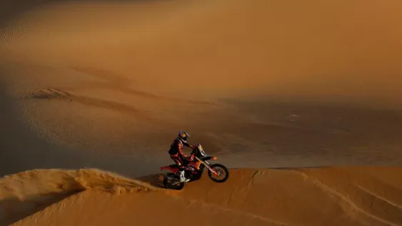 Un final de película en pleno desierto