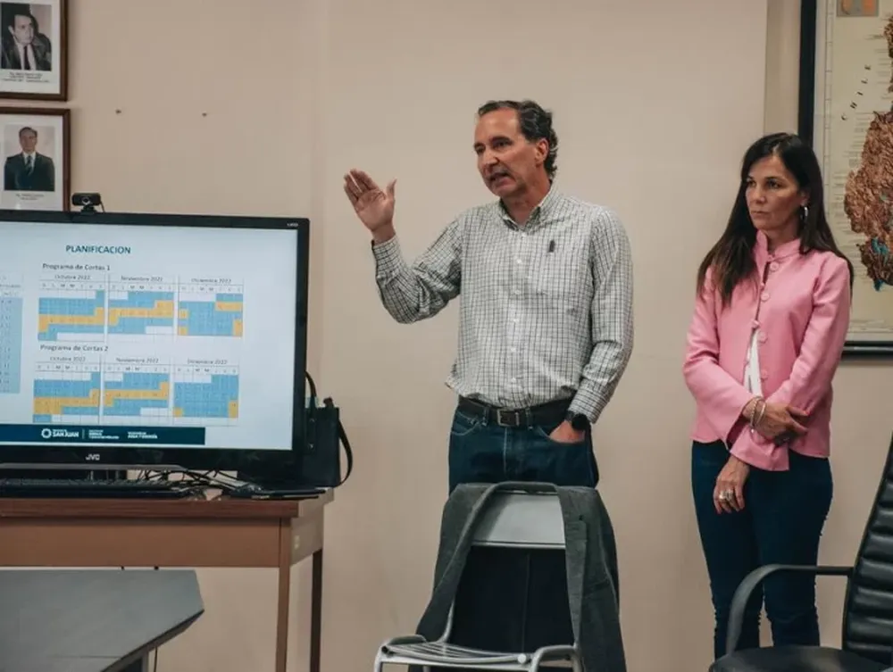 El régimen de derrame hídrico corresponde al de “año seco”