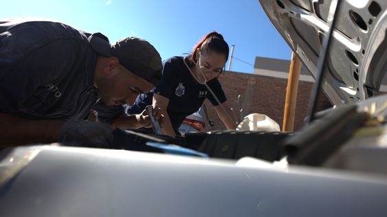 El RUPVAA llega a Jáchal para realizar un operativo de verificación vehicular.