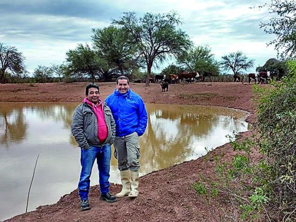 Recuperan el agua para 15 reservorios en Valle Fértil