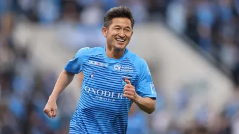 El japonés Kazuyoshi Miura sigue vigente a los 54 años