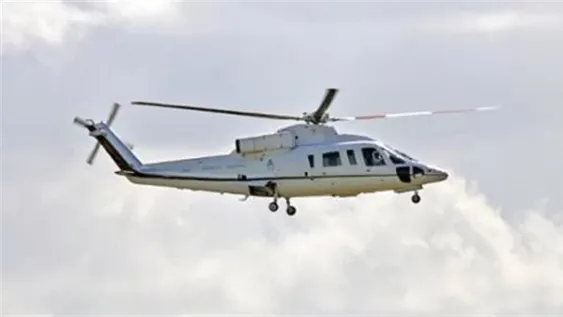 Un helicóptero que trasladaba a la comitiva presidencial tuvo  un aterrizaje de emergencia