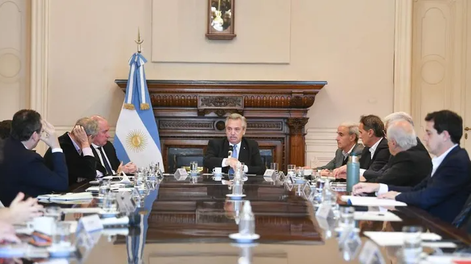 Alberto Fernández participó de la reunión de Gabinete en Casa Rosada