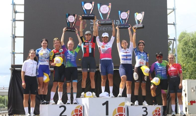 Consagración. Maribel Aguirre quería completar su ciclo ganador con la Vuelta a San Juan y se le dio en esta segunda edición.